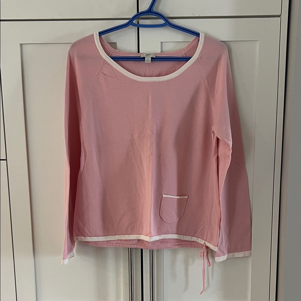 J. Jill Soft Pink Knit Top